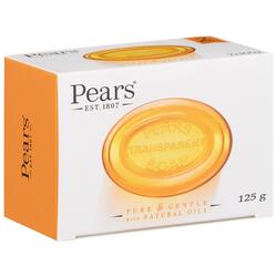 Pears Pure And Gentle Soap Bar Orange 125g